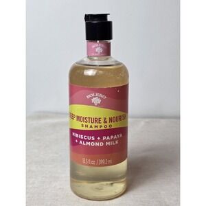 Deep Mositure & Nourish Shampoo Hibiscus + Papaya + Almond Milk 13.5 Fl oz-NEW